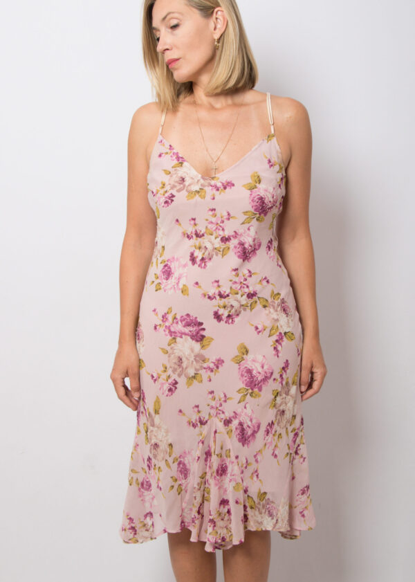 90s Silk Slip Dress by Sandro Ferrone - Image 5
