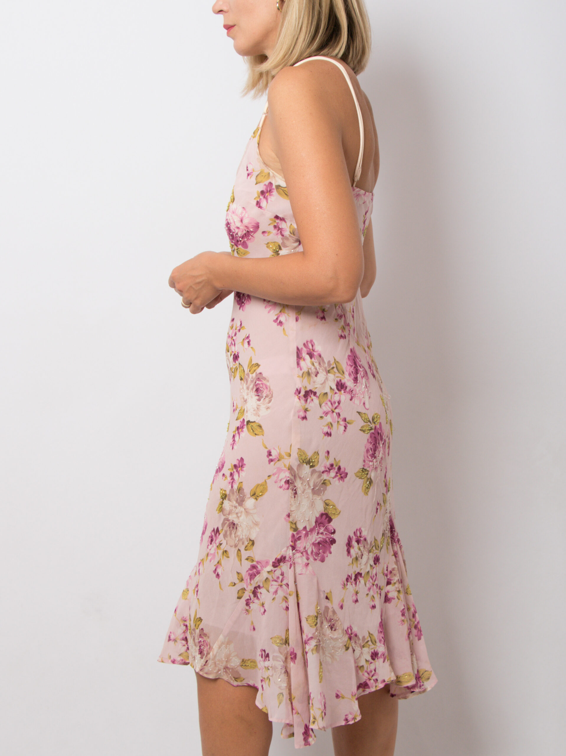 Sandro Ferrone Silk Slip Dress Sandro Ferrone Silk Slip Dress - Image 4