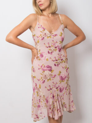 Sandro Ferrone Silk Slip Dress