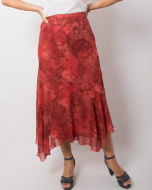 Elena Mirò Handkerchief Hemline Skirt