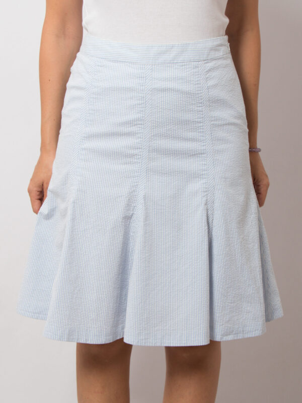 Brooks Brothers Pinstripe Seersucker Skirt