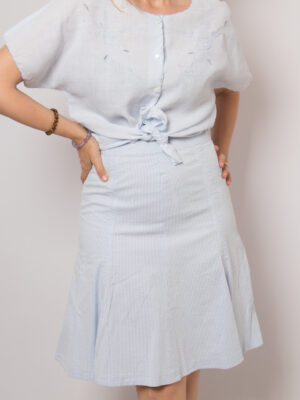 90s Brooks Brothers Seersucker Skirt