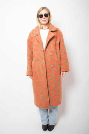 Funky Oversized Leopard Print Coat