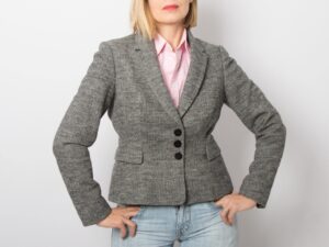 Timeless Vintage Tweed Blazer