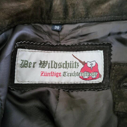 Vintage German Folk Suede Pants Vintage German Folk Suede Pants - Image 7