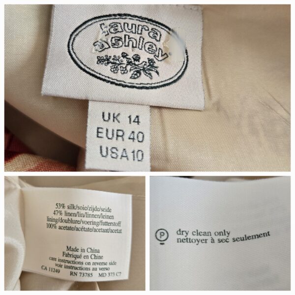 Laura Ashley Silk-Linen Maxi Dress - Image 7