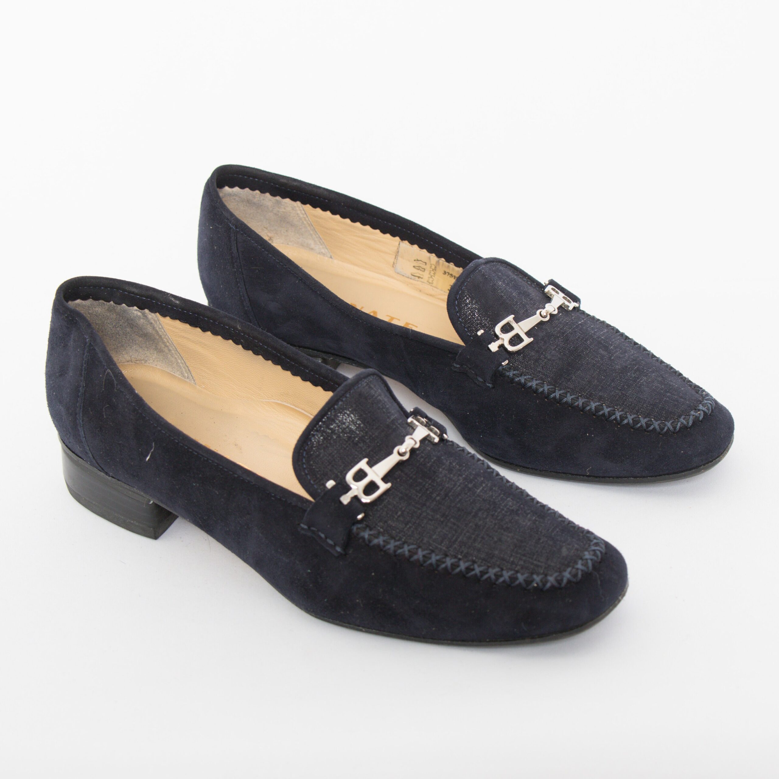 BRUNATE Blue Suede Italian Loafers BRUNATE Blue Suede Italian Loafers - Image 3