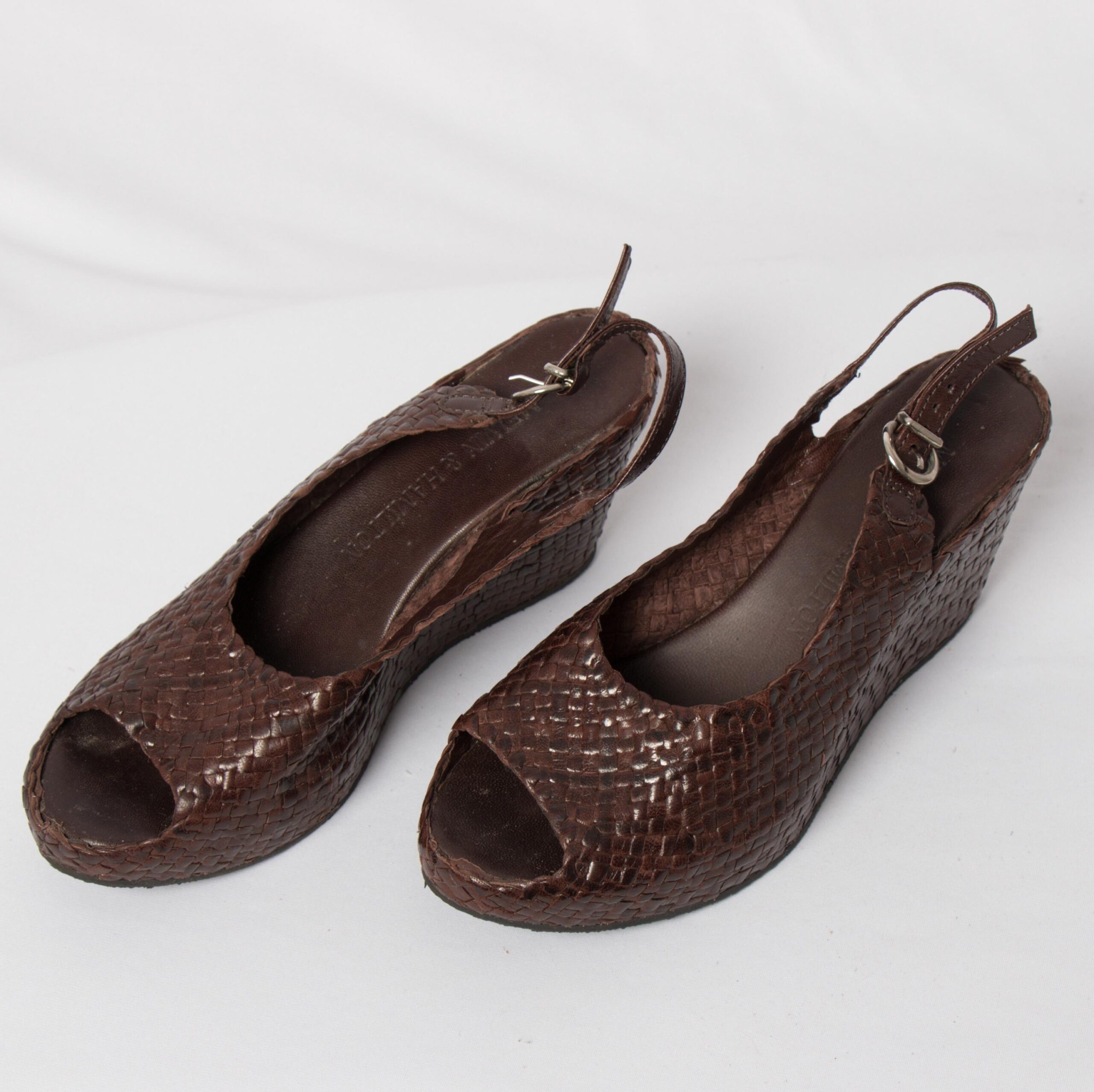 Vintage Melvin Hamilton Woven Leather Wedge Vintage Melvin Hamilton Woven Leather Wedge - Image 6