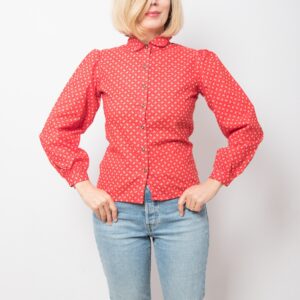 Vintage DISTLER Folk Blouse