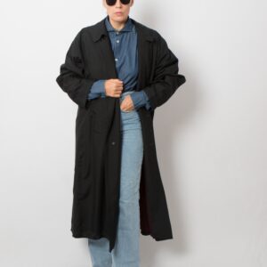 Vintage Silk Duster Coat