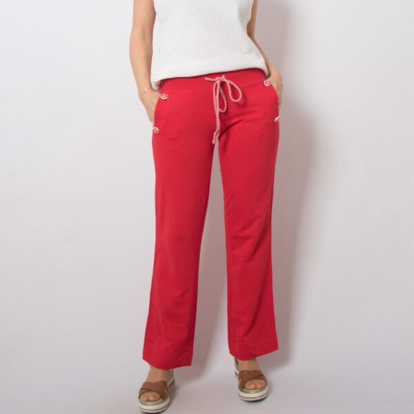 Y2K Sartoria del Mare Cotton Pants - Image 2