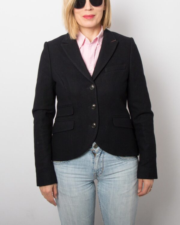 Jack Wills Blue Wool Blazer - Image 2