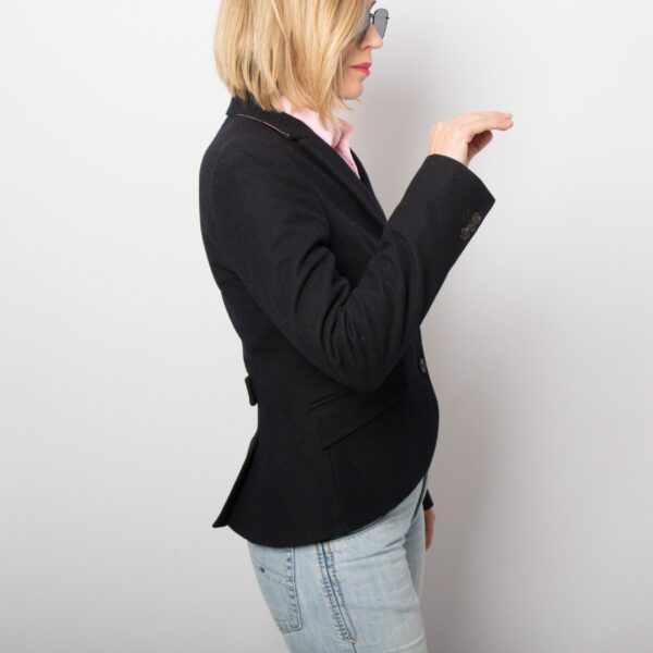 Jack Wills Blue Wool Blazer - Image 5