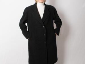 80s FRANCO ANCONA Long Wool Coat