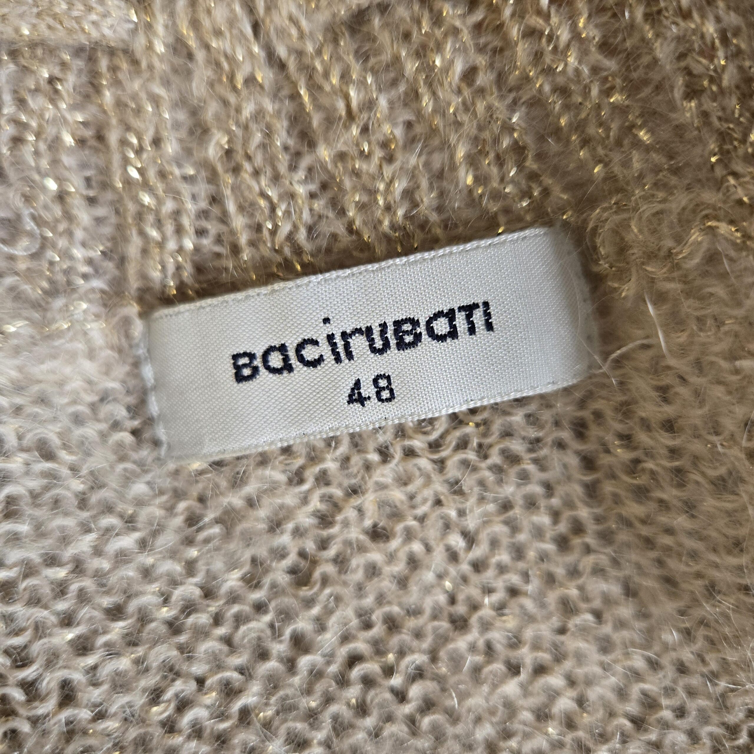 Bacirubati Sheer Gold Mohair Sweater Bacirubati Sheer Gold Mohair Sweater - Image 7