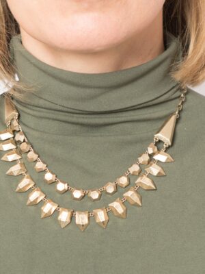 Vintage Two Strand Native Tribal Necklace