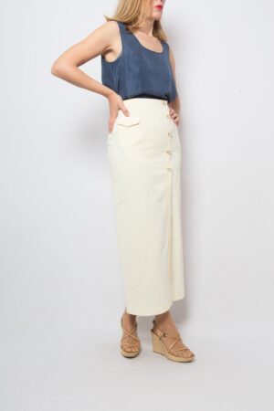 Vintage Marc Cain Button up Skirt