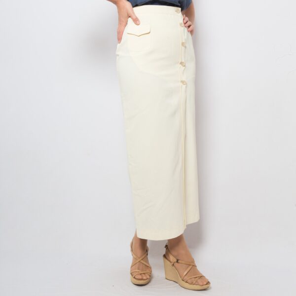 Vintage Marc Cain Button up Skirt - Image 2