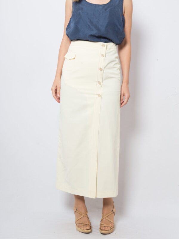 Vintage Marc Cain Button up Skirt - Image 3