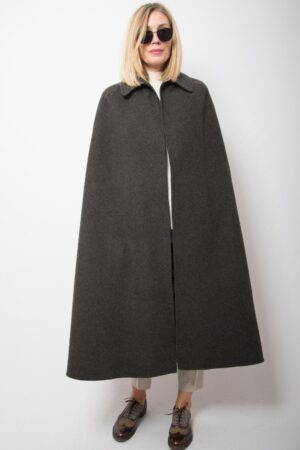 Handmade Vintage Long Wool Cloak