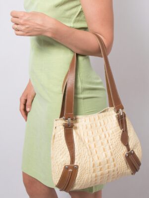 Vintage I Santi Faux Leather Hobo Tote