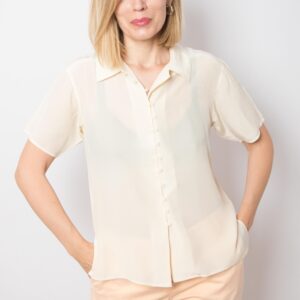 80s Silk Blouse Amaranto by Grazia Rrecchia