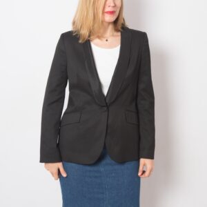 Vintage Black Tuxedo Blazer