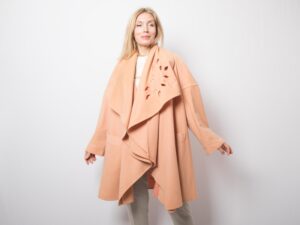 Vintage CREOLA Open Front Swing Coat