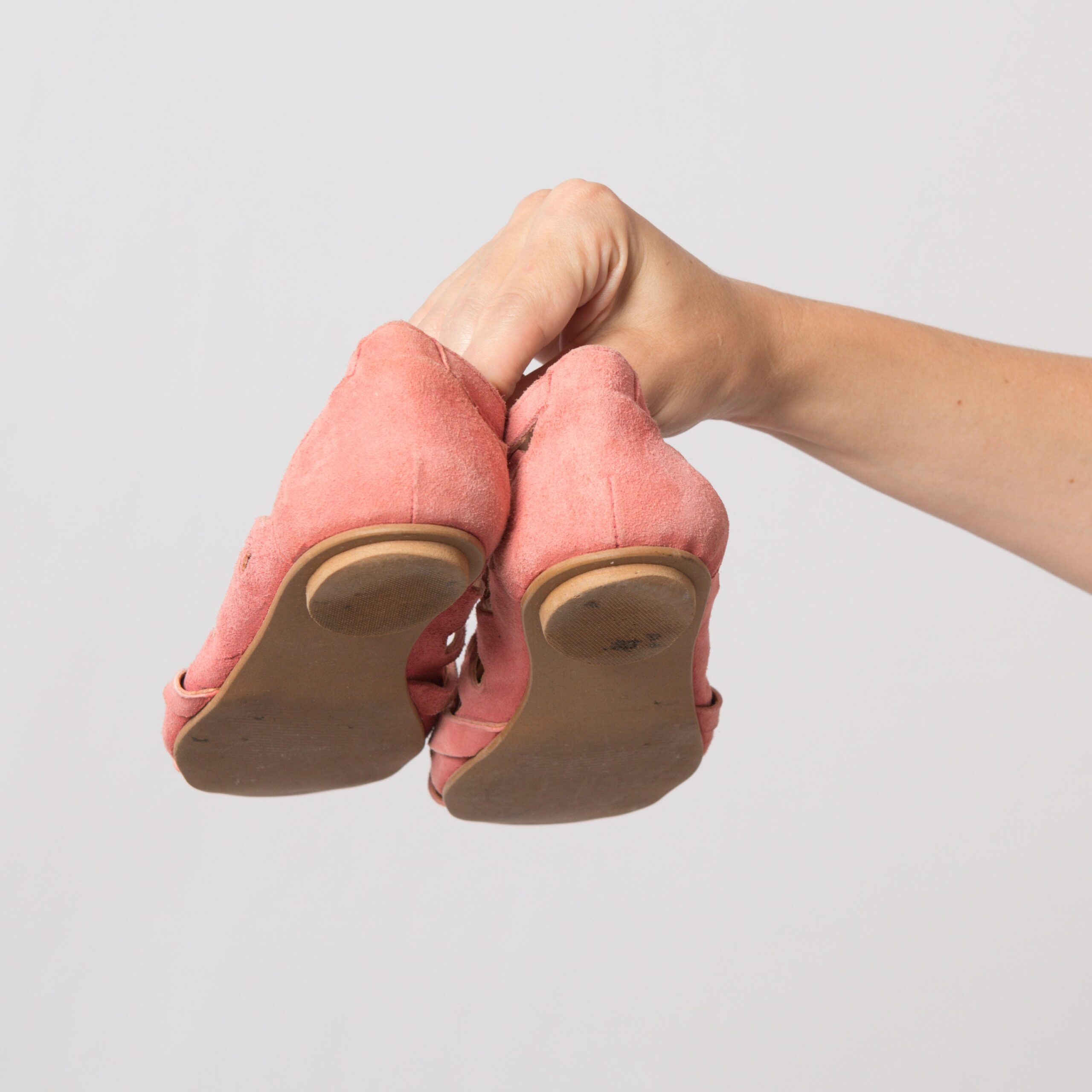LA GARCONNE Suede Braided Sandals LA GARCONNE Suede Braided Sandals - Image 3