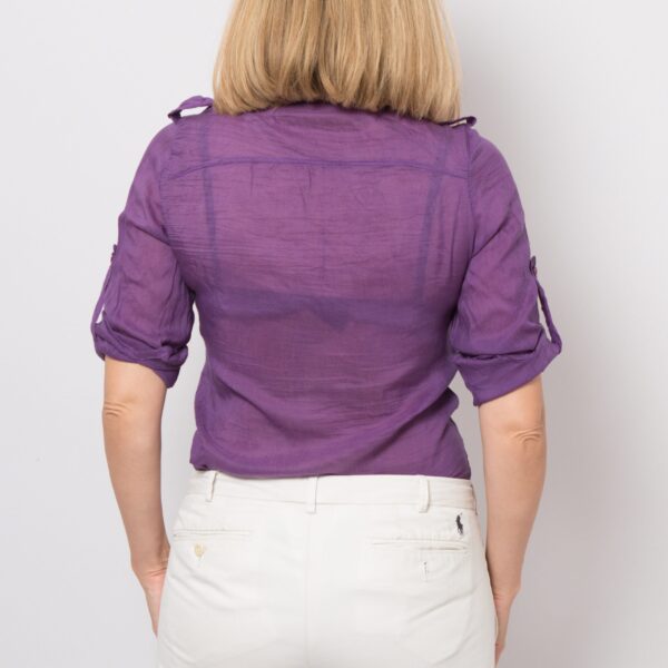 Vintage Bow Tie Blouse - Image 3