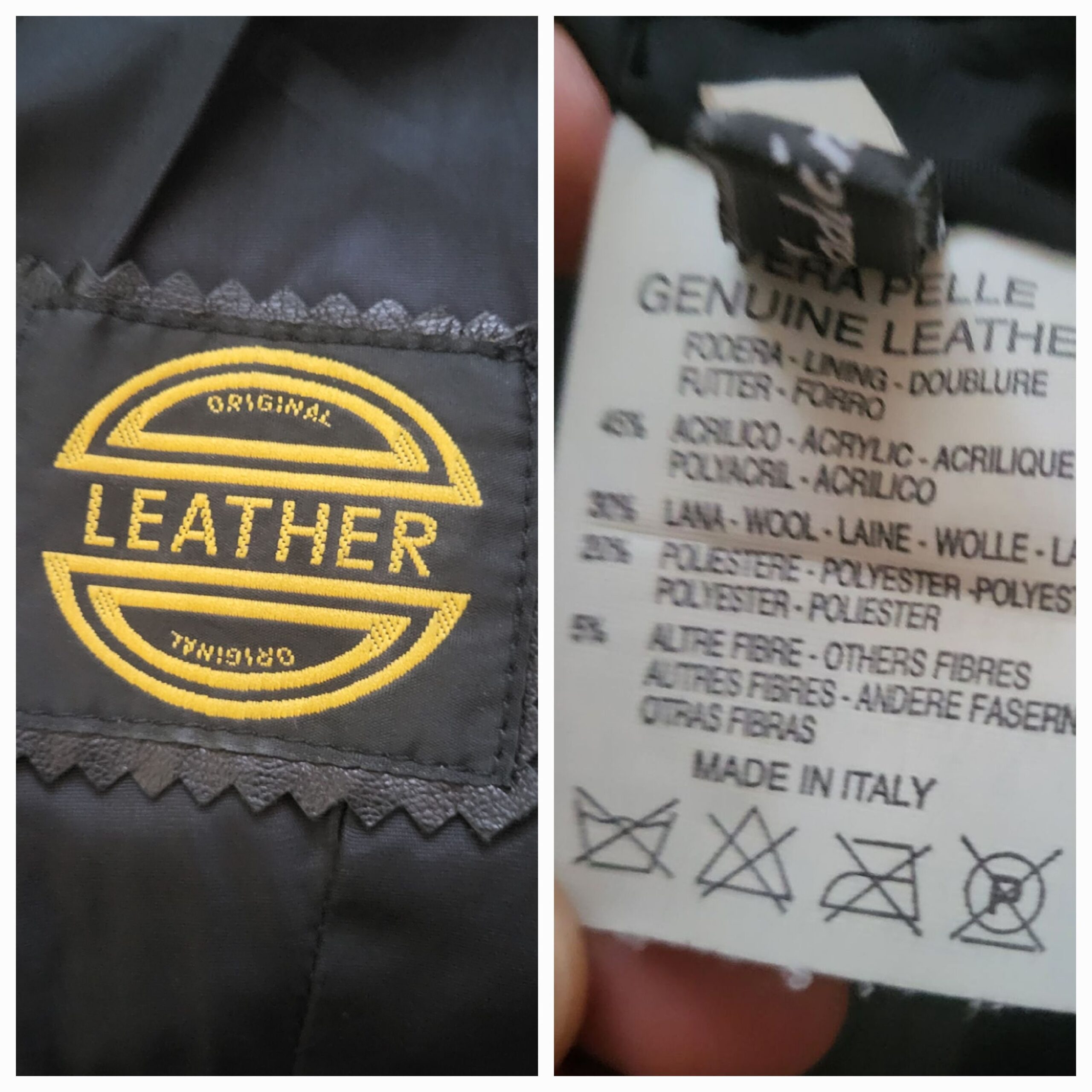 Vintage 100% Leather Coat with Hood Vintage 100% Leather Coat with Hood - Image 6