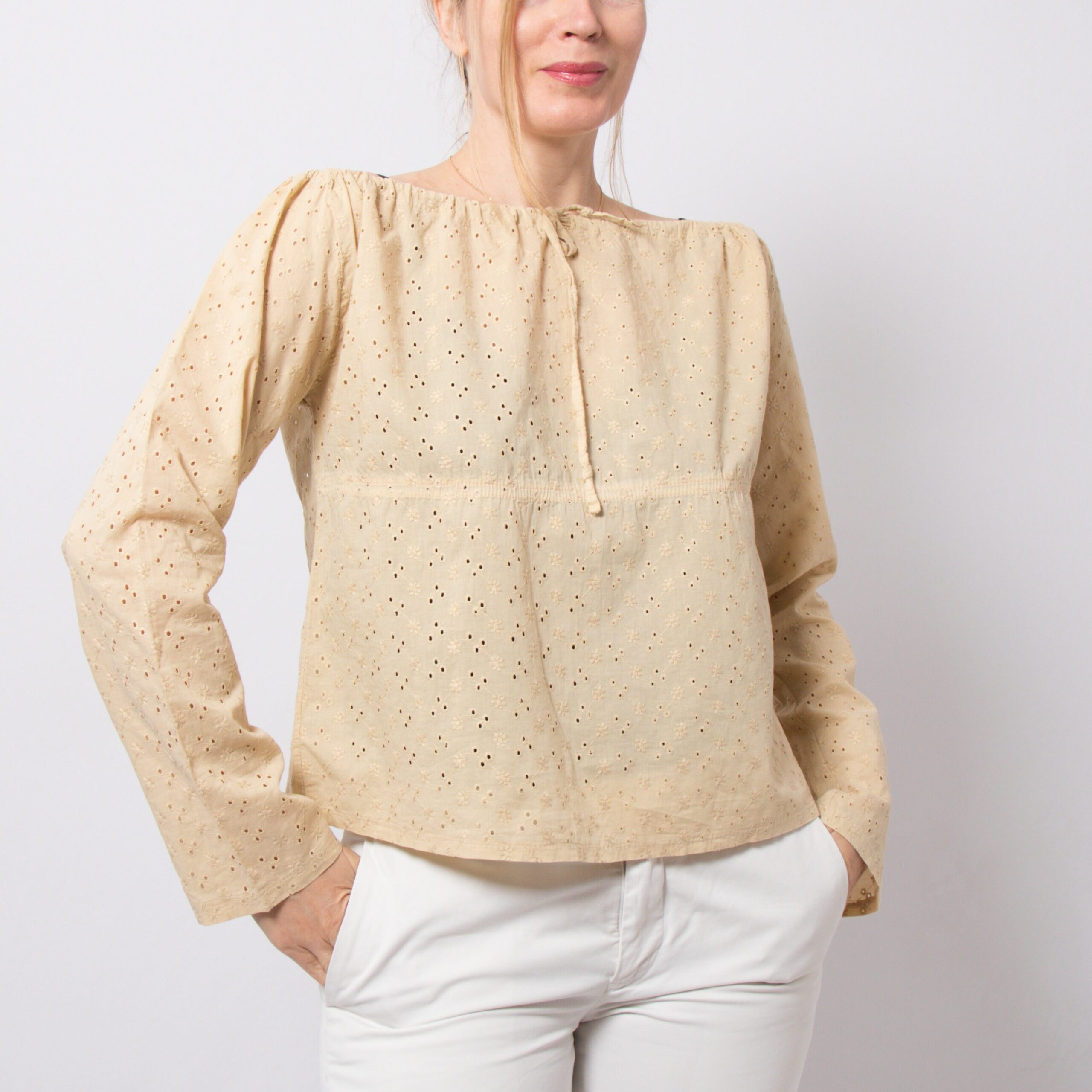 Vintage Broderie Anglaise Blouse Vintage Broderie Anglaise Blouse - Image 2