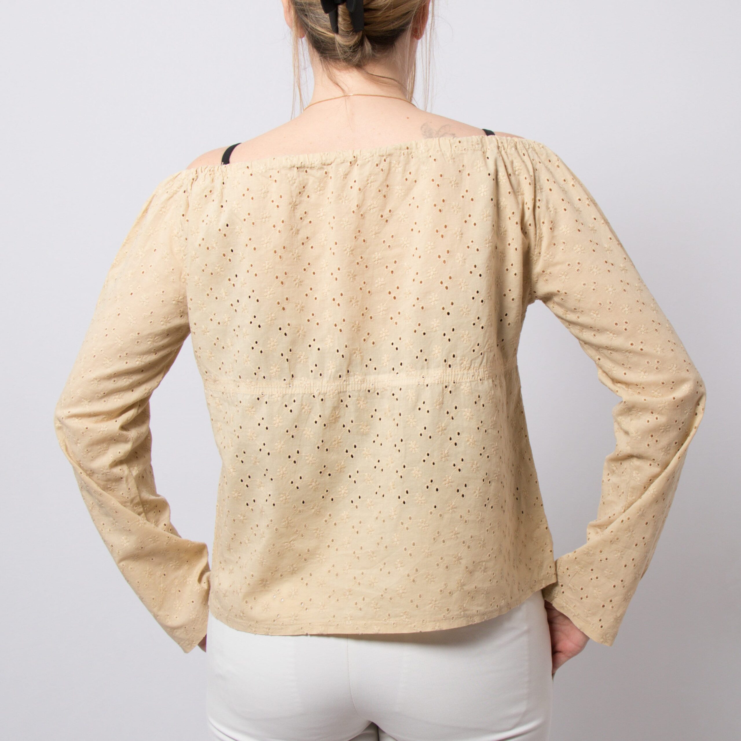 Vintage Broderie Anglaise Blouse Vintage Broderie Anglaise Blouse - Image 3