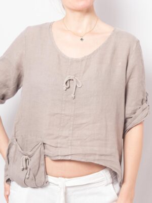 Vintage Oversized Blouse Top