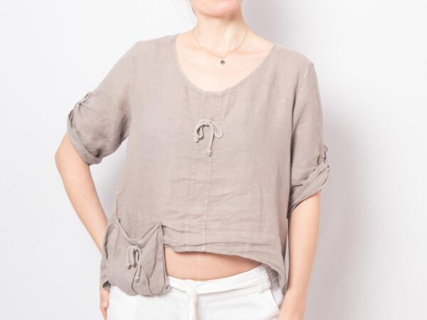 Vintage Oversized Blouse Top