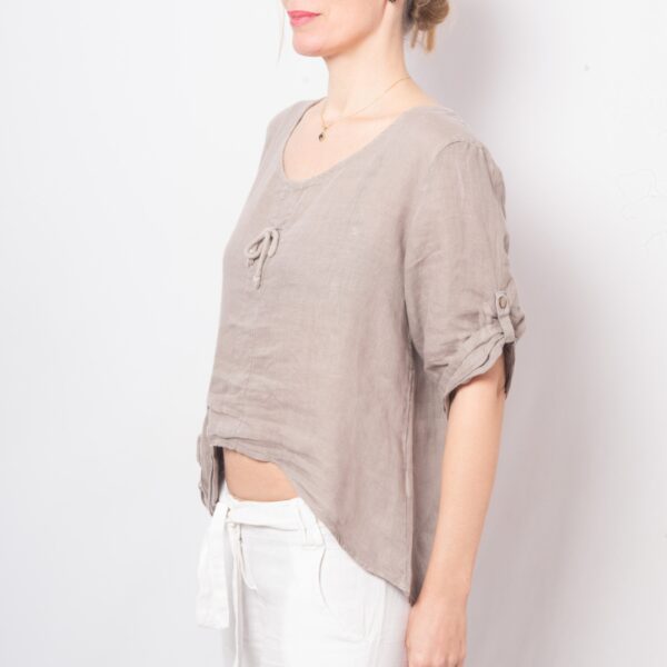 Vintage Oversized Blouse Top - Image 3