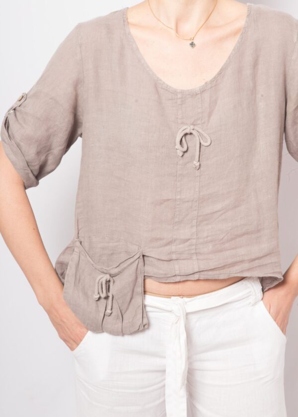 Vintage Oversized Blouse Top - Image 7