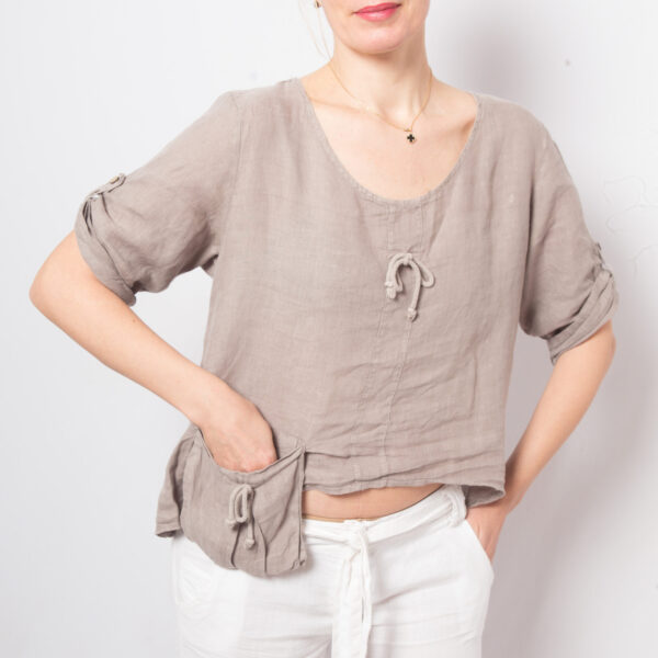 Vintage Oversized Blouse Top - Image 8