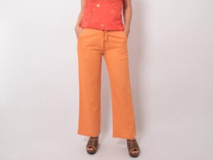 Vintage Cotton Linen Pants with pockets