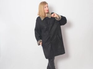 Vintage Oversized Shearling Jacket