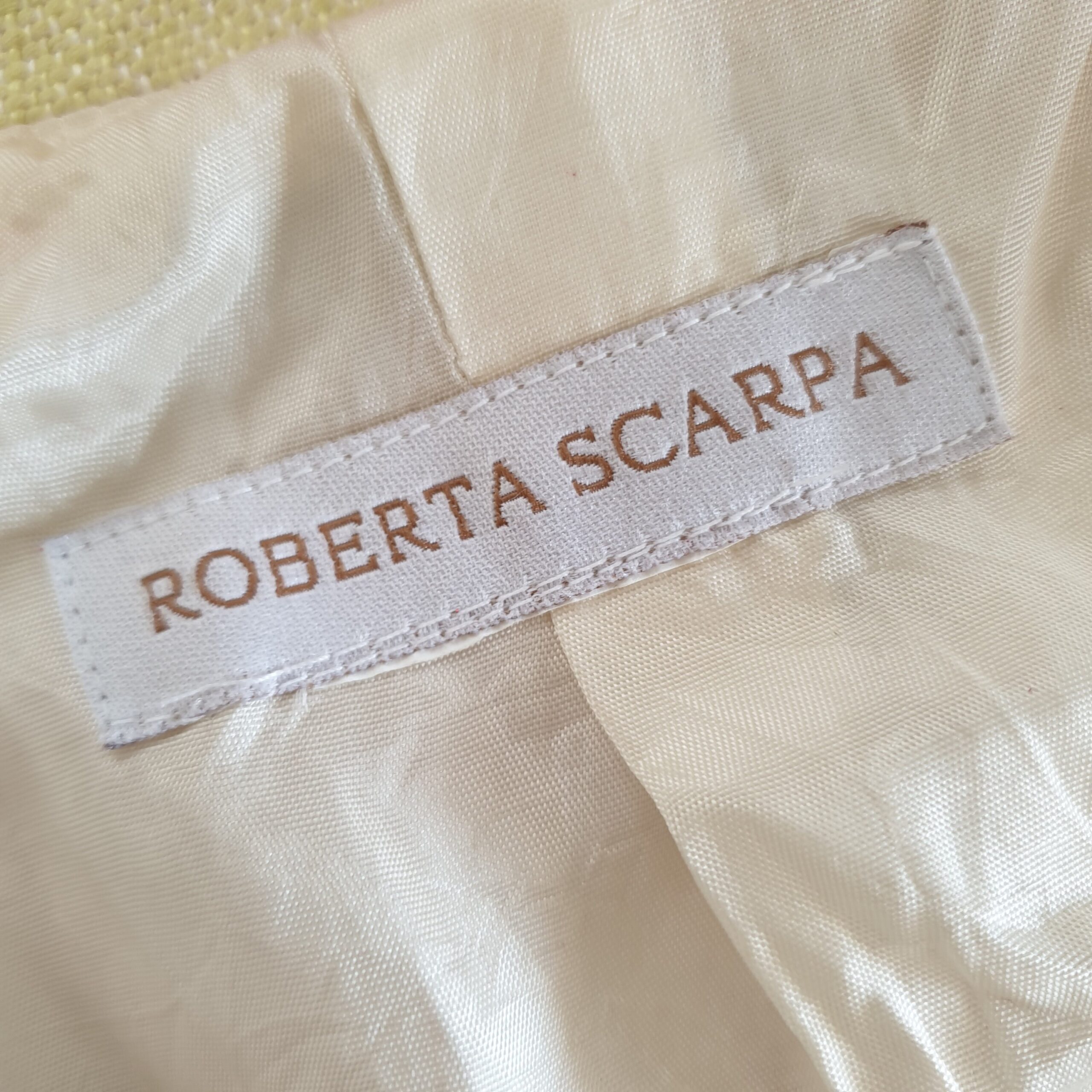 Roberta Scarpa Floral Linen Coat Roberta Scarpa Floral Linen Coat - Image 8