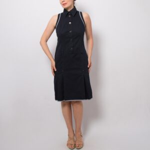 Luisa Spagnoli Pleated Shirt Dress