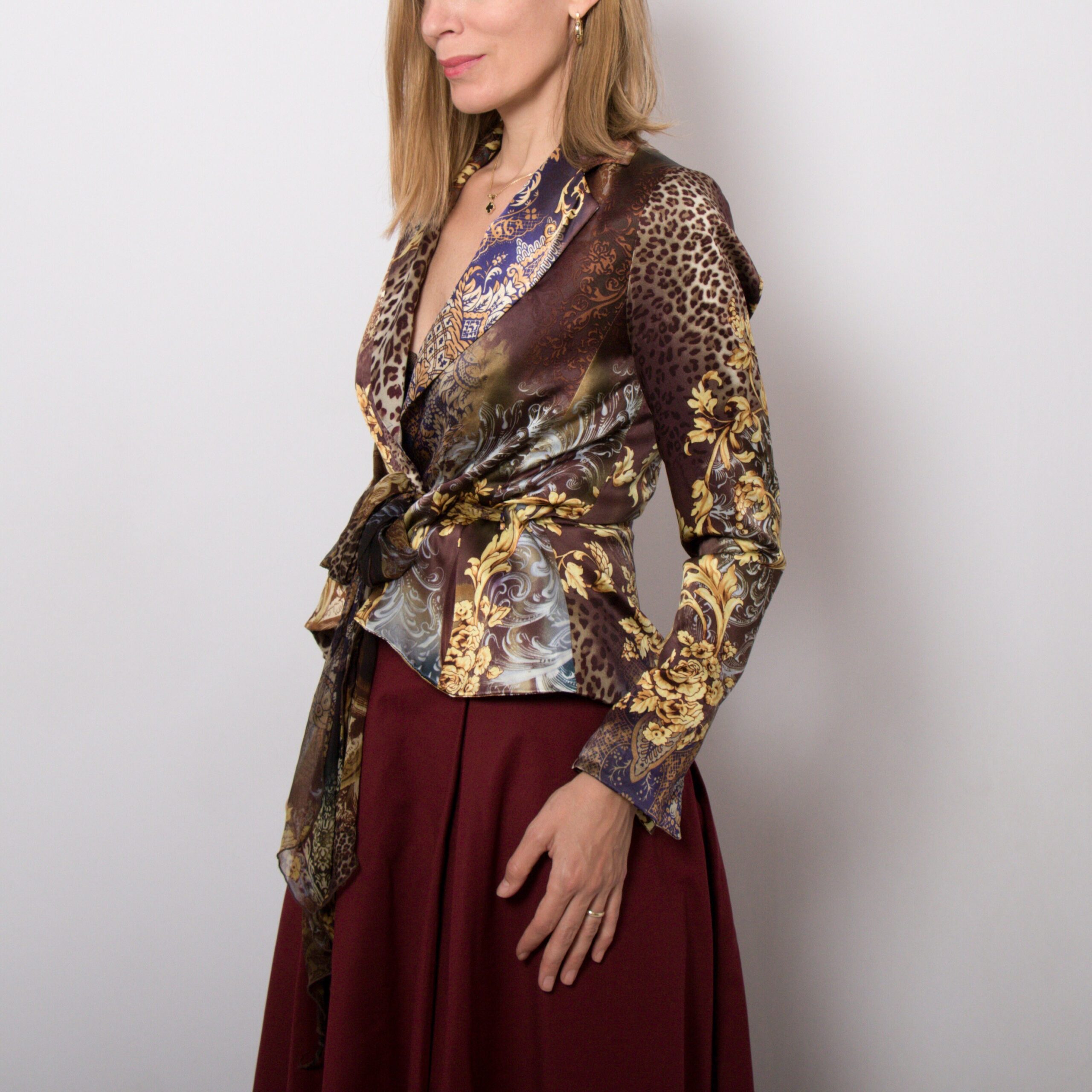 RARE Alberto Makali Silk Blazer RARE Alberto Makali Silk Blazer - Image 2