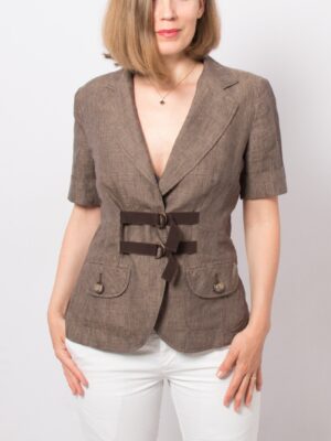 Vintage MAX Co 100% Linen Blazer
