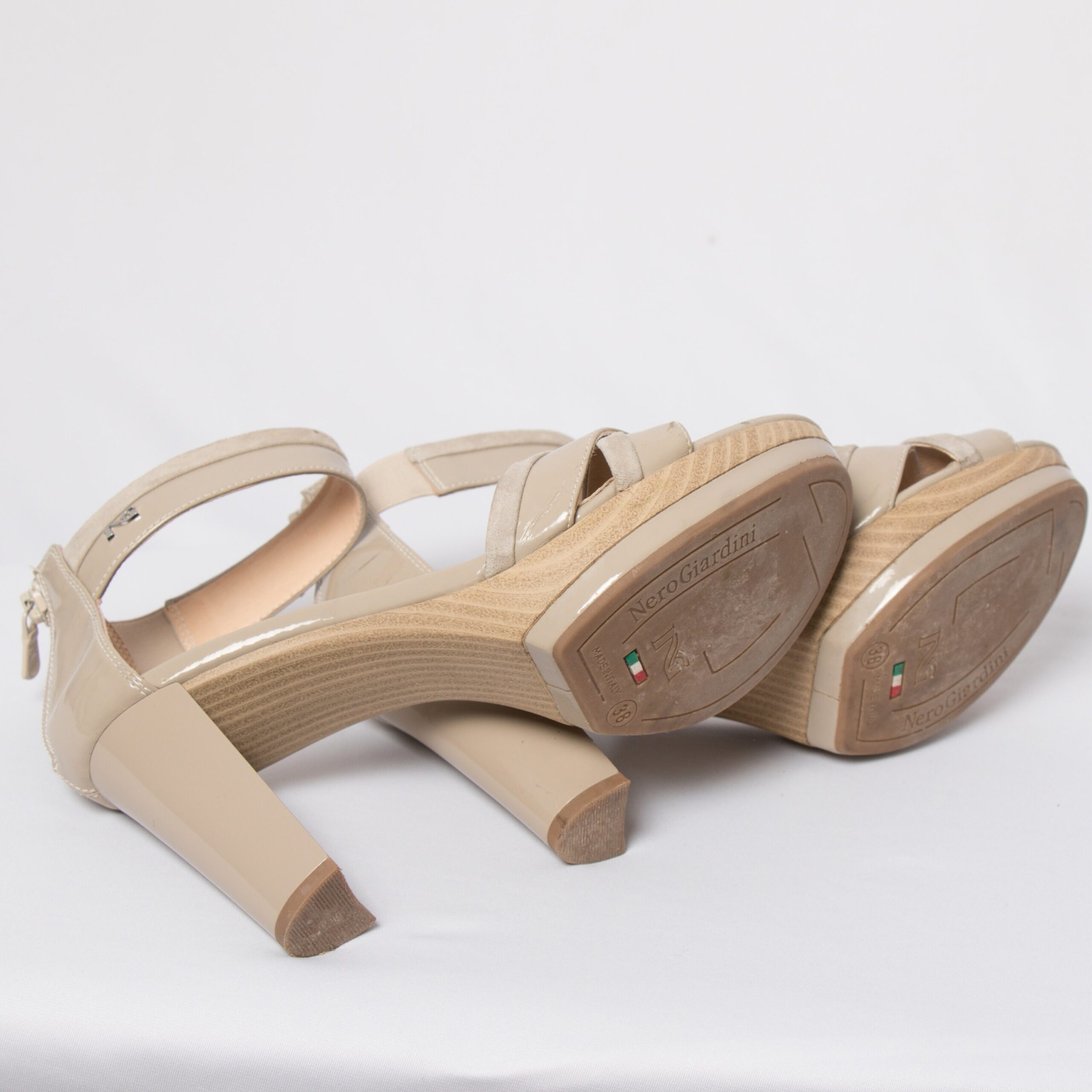 Vintage Nero Giardini Heel Sandals Vintage Nero Giardini Heel Sandals - Image 8