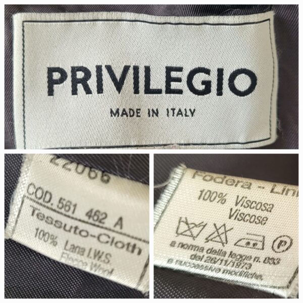 Italian Double Breasted Overcoat - Image 9