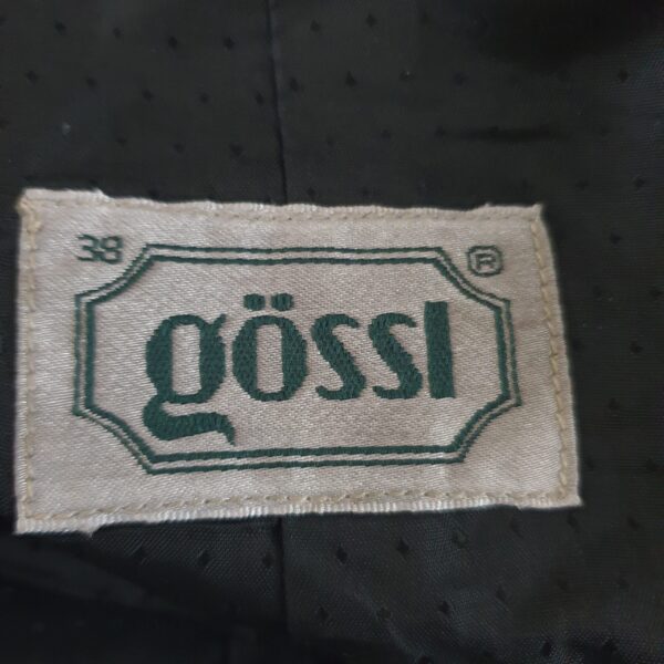 GOSSL Vintage Black Suede Jacket - Image 7