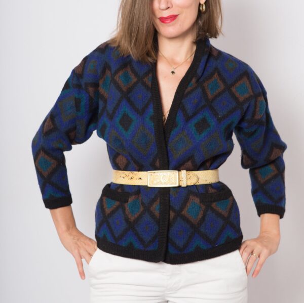 Vintage KENZO Paris Wool Cardigan - Image 5