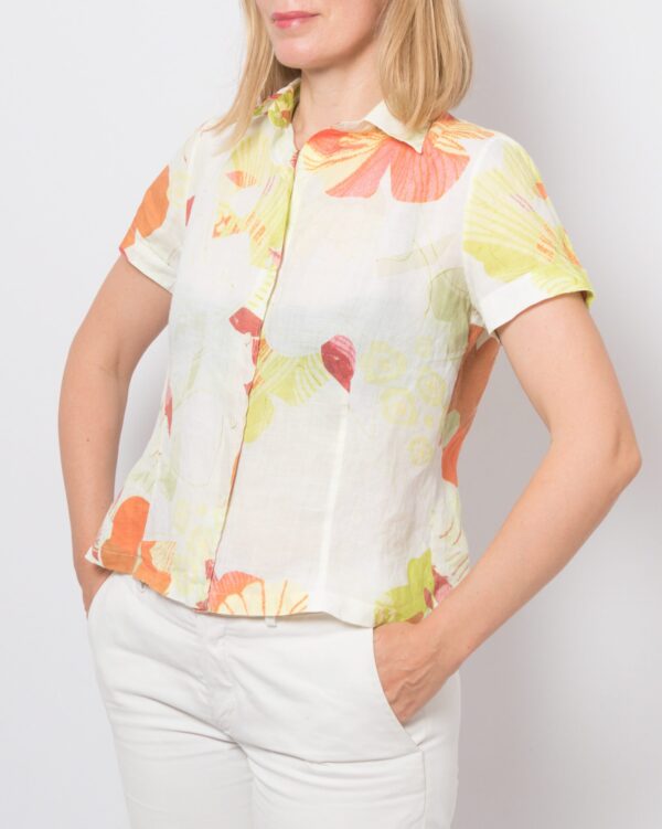 Vintage Jean Pierre Floral Blouse - Image 2