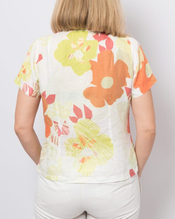 Vintage Jean Pierre Floral Blouse - Image 4